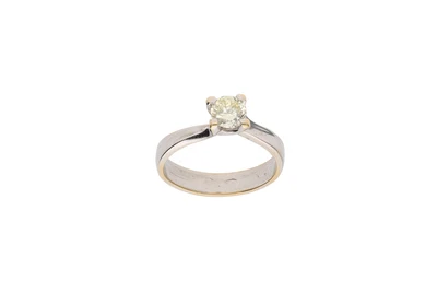 Anello con diamante - Asta Preziosi