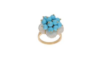 Anello a fiore - Asta Preziosi