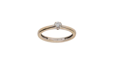Anello con diamante - Asta Preziosi