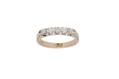 Anello con diamanti - Asta Preziosi