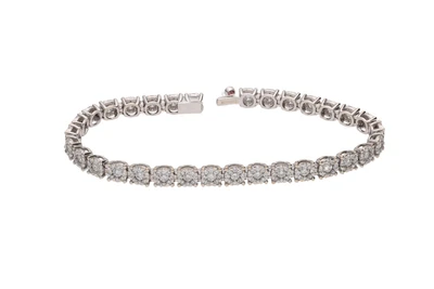 Bracciale con diamanti - Asta Preziosi