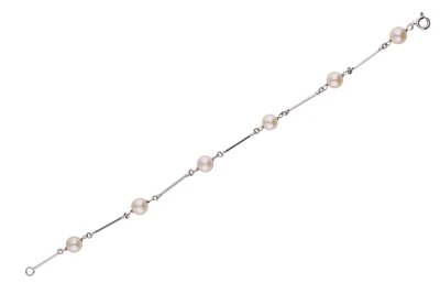 Bracciale con perle coltivate - Asta Preziosi