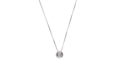Collana con diamante - Asta Preziosi