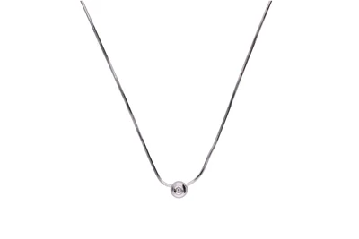 Collier con diamante - Asta Preziosi