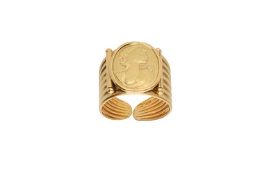 Anello con figura femminile - Asta Preziosi
