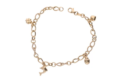 Bracciale  con charms - Asta Preziosi