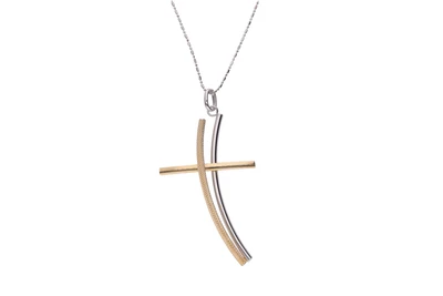 Collana con croce - Asta Preziosi