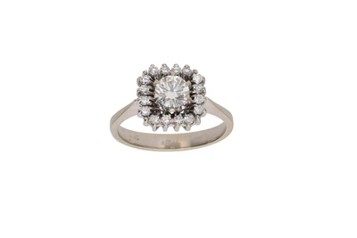 Anello con diamanti - Asta Preziosi