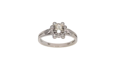 Anello con diamanti - Asta Preziosi