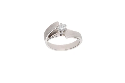 Anello solitario - Asta Preziosi
