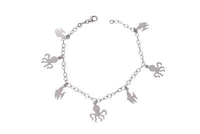 Bracciale con charms - Asta Preziosi