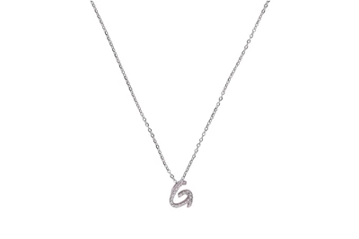 Collana con ciondolo con diamanti - Asta Preziosi