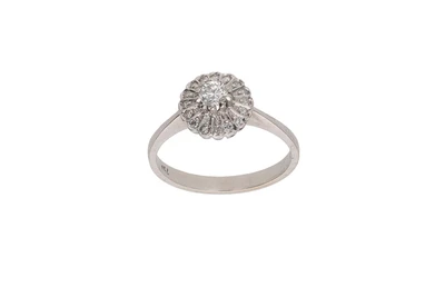 Anello con diamanti - Asta Preziosi