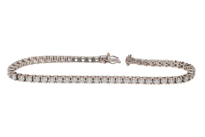 Bracciale con diamanti - Asta Preziosi