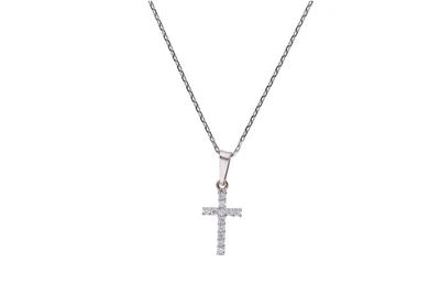 Collana con ciondolo a forma di croce - Asta Preziosi