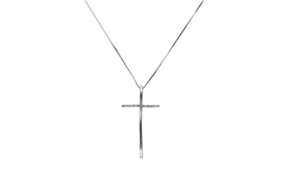 Collana e croce con diamanti - Asta Preziosi Collana e croce con diamanti - Asta Preziosi