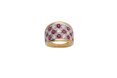 Anello con diamanti e rubini - Asta Preziosi Anello con diamanti e rubini - Asta Preziosi