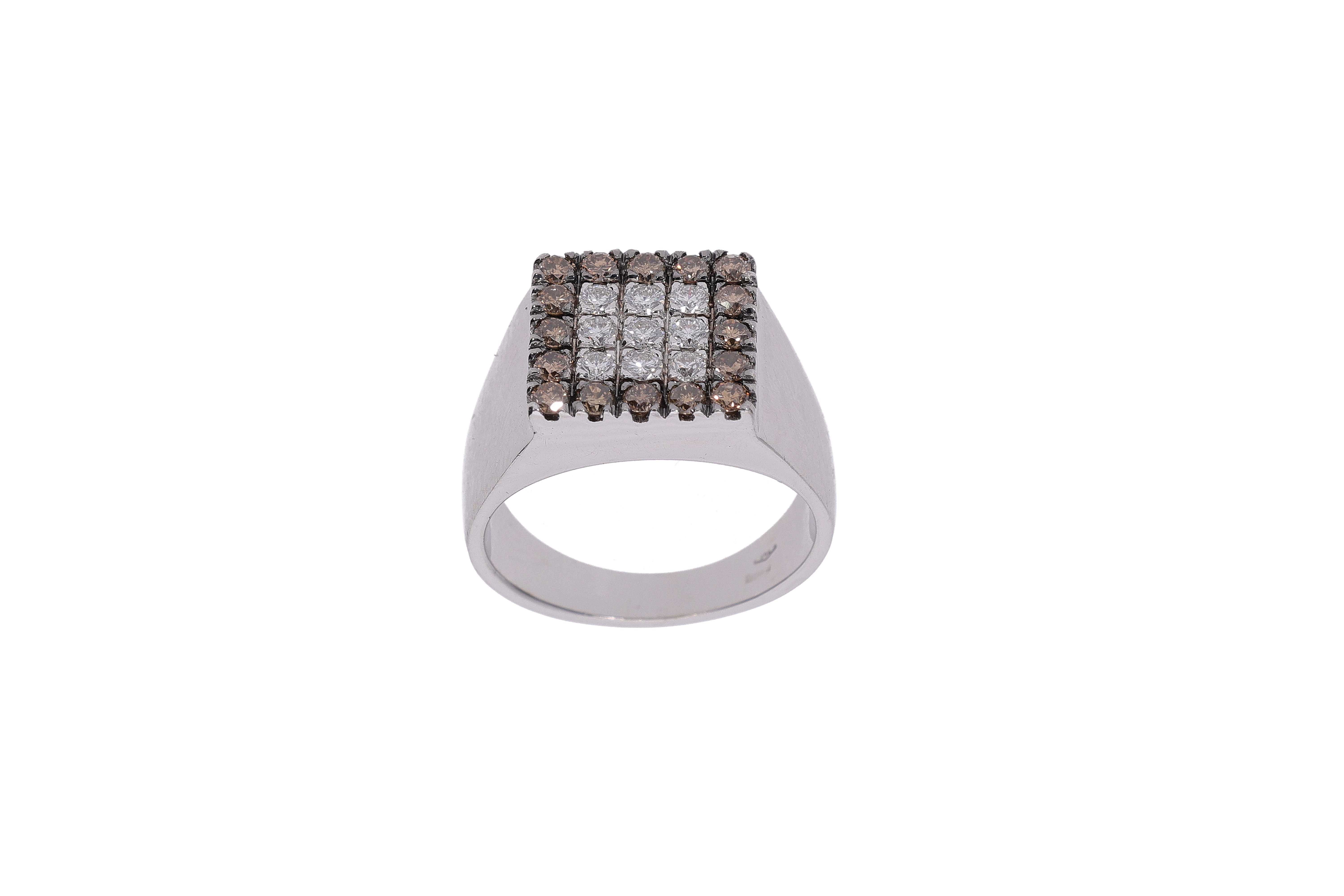 Anello Chevalier con diamanti - Asta Preziosi