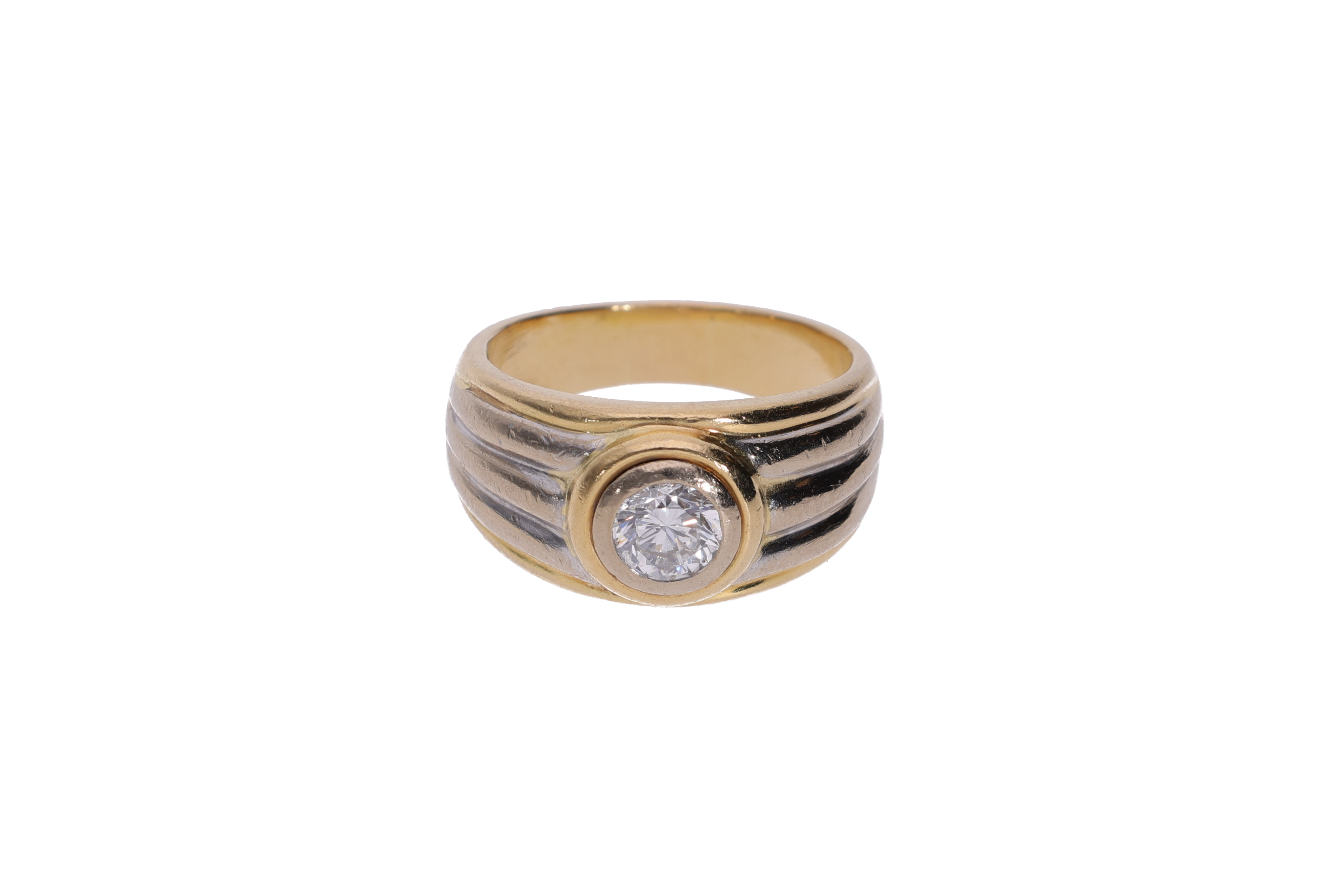 Anello con diamante - Asta Preziosi