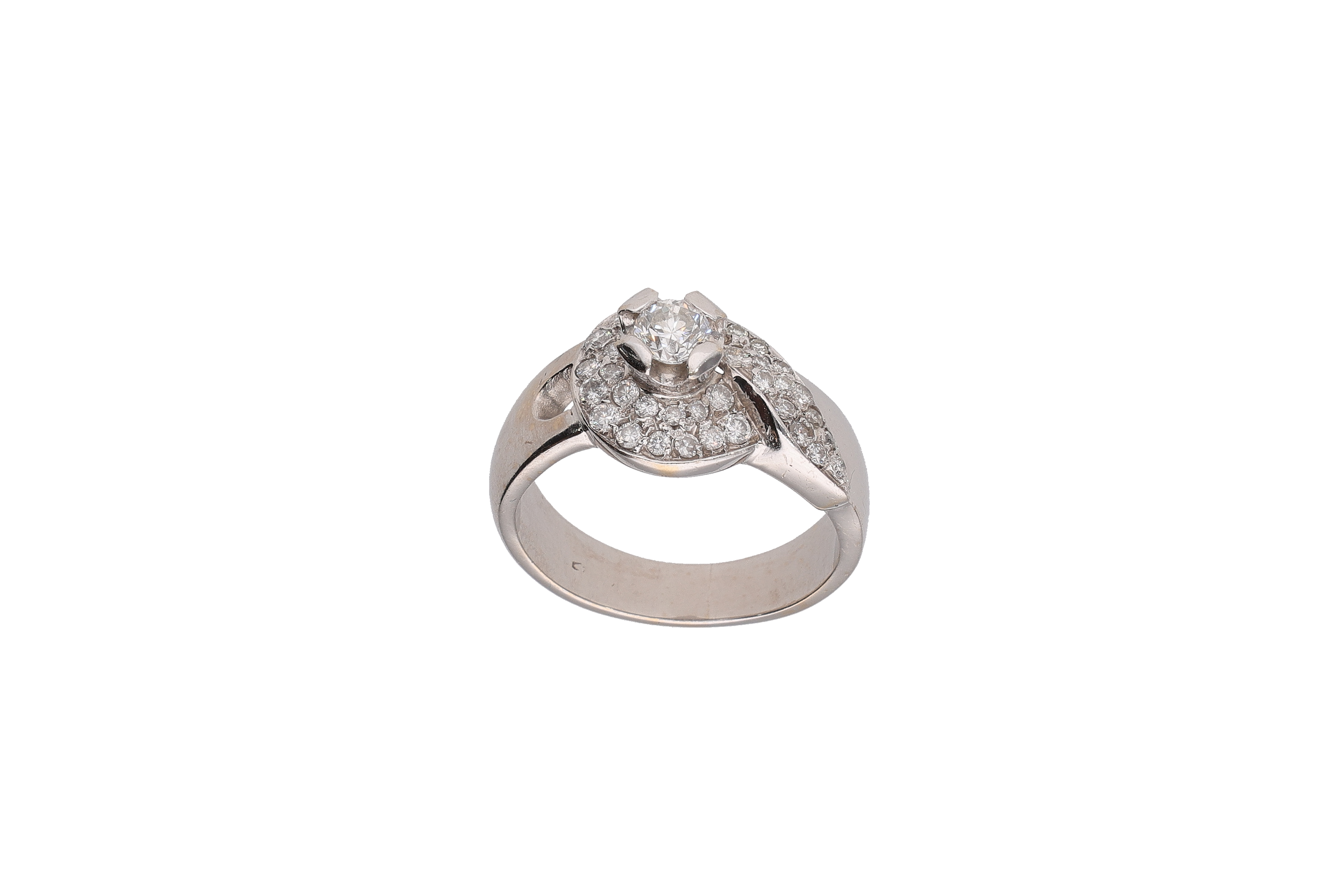 Anello con diamanti - Asta Preziosi