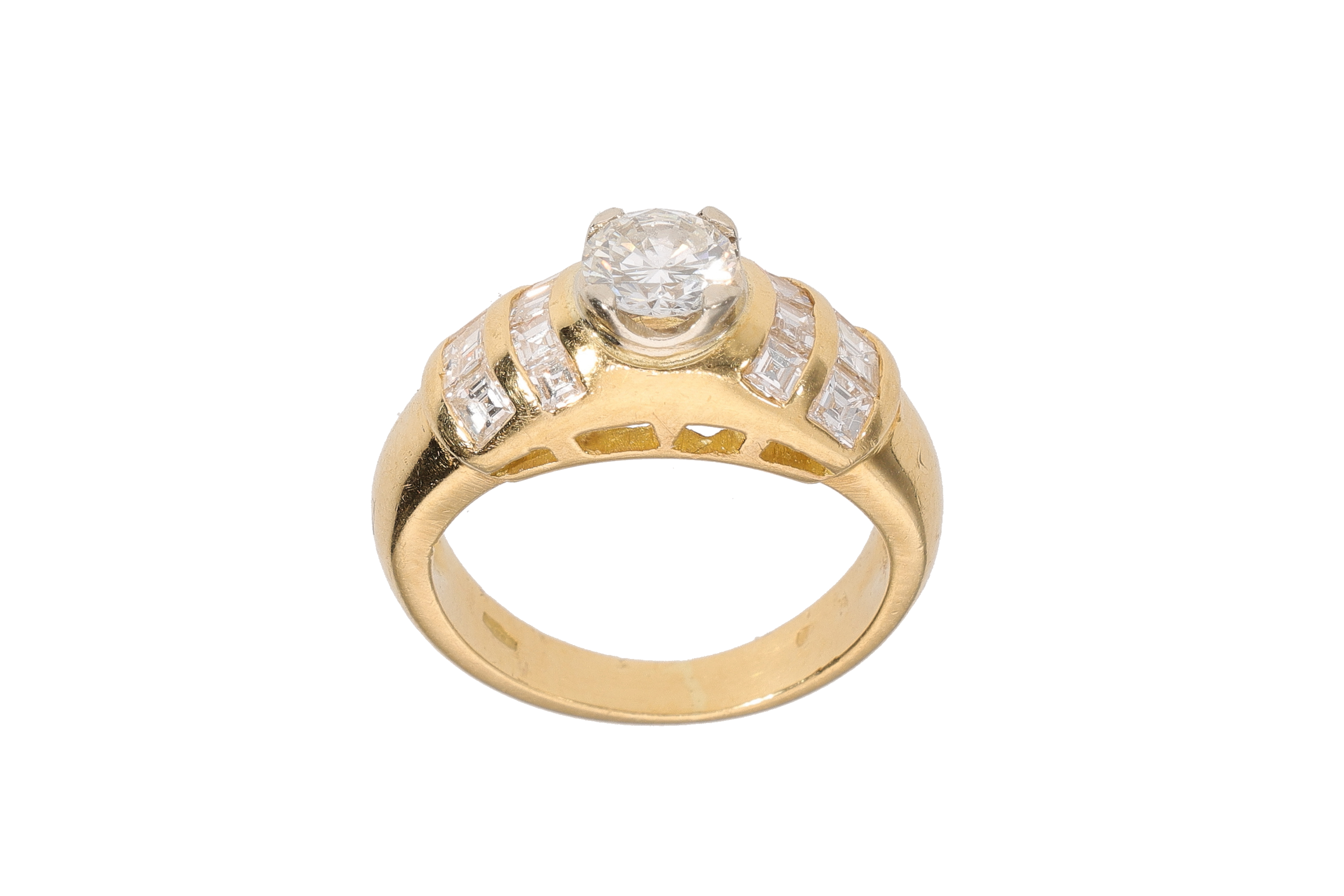 Anello con diamanti - Asta Preziosi