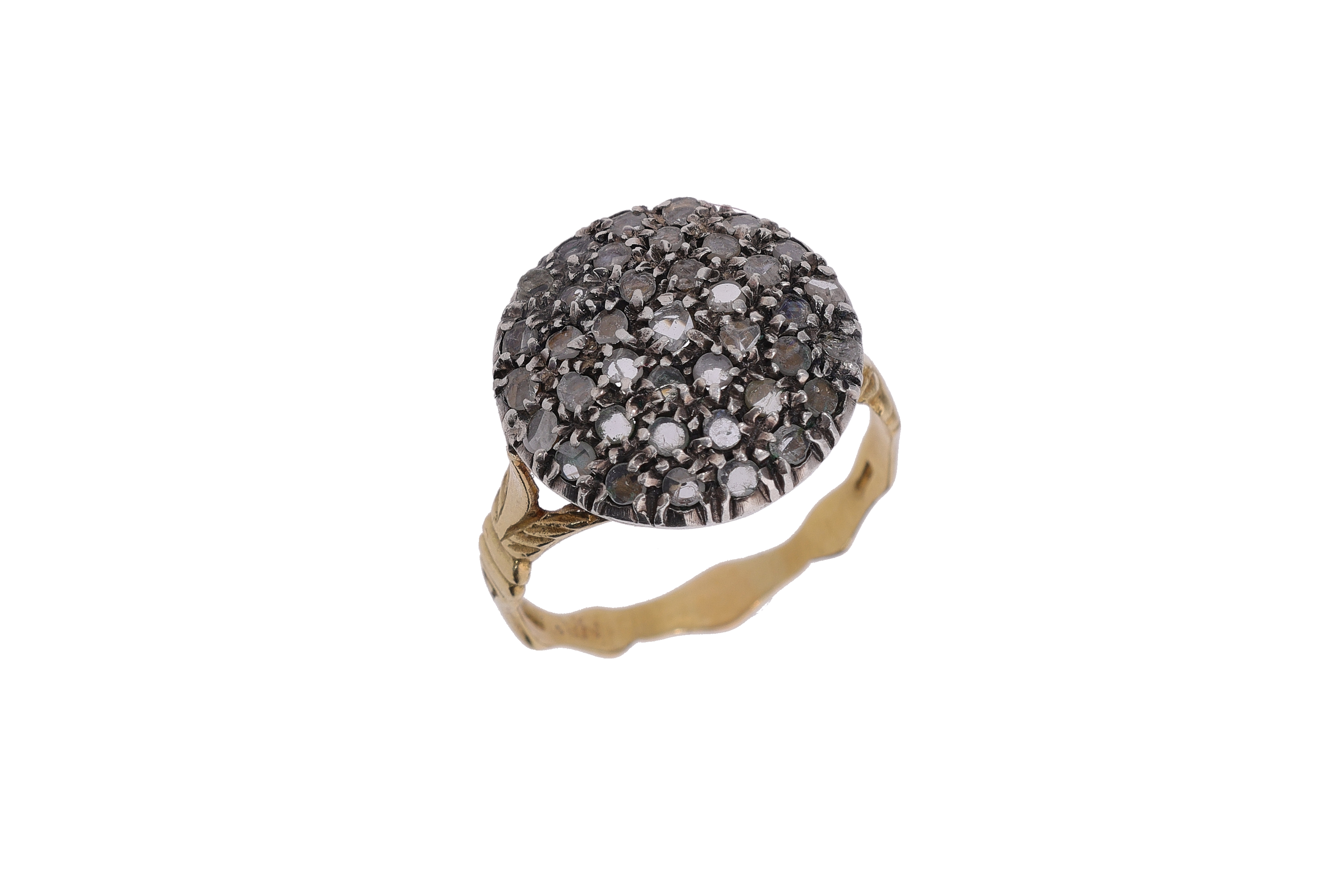 Anello con toppa di diamanti - Asta Preziosi