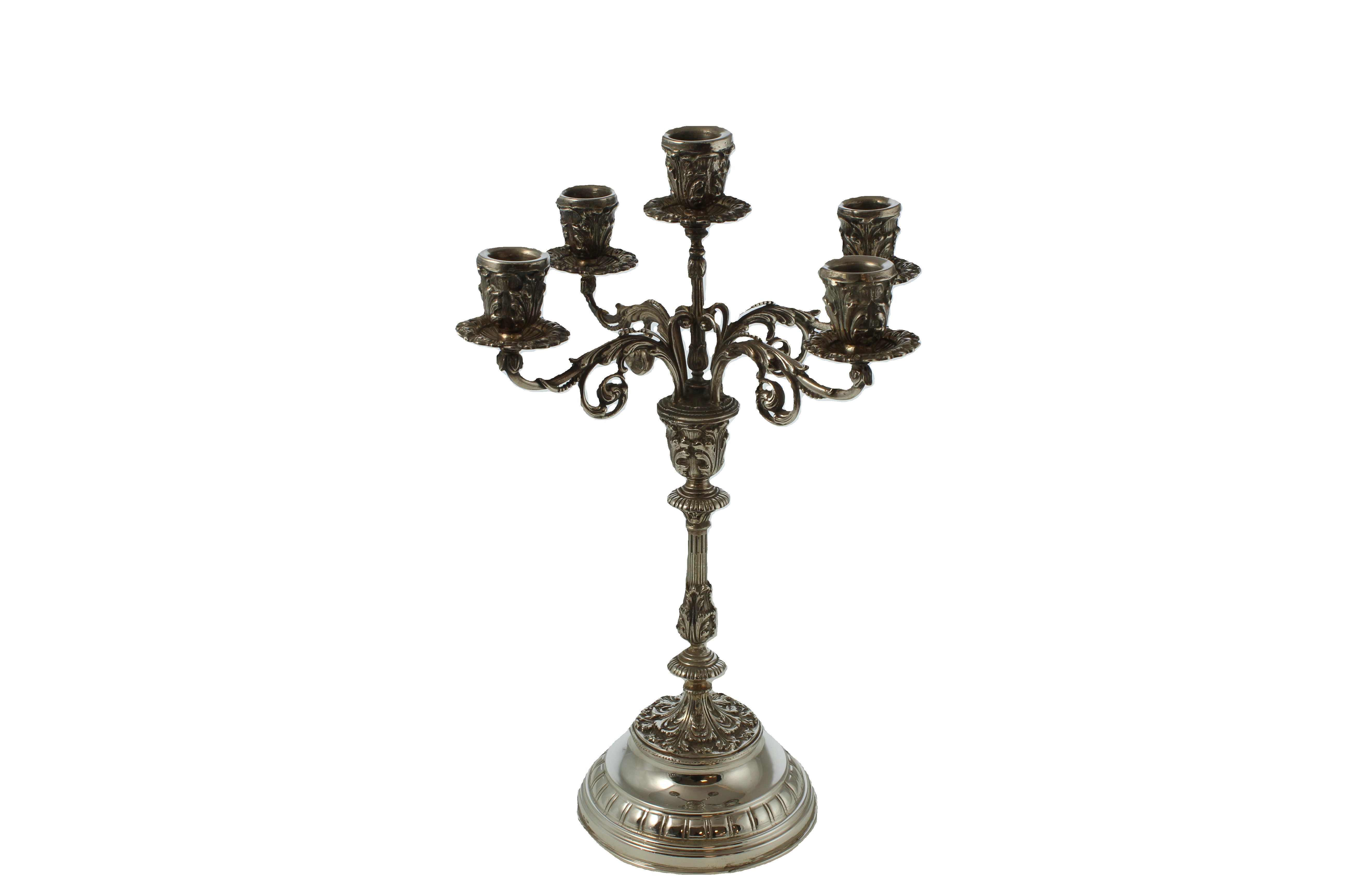 Candelabro a cinque fiamme - Asta Preziosi