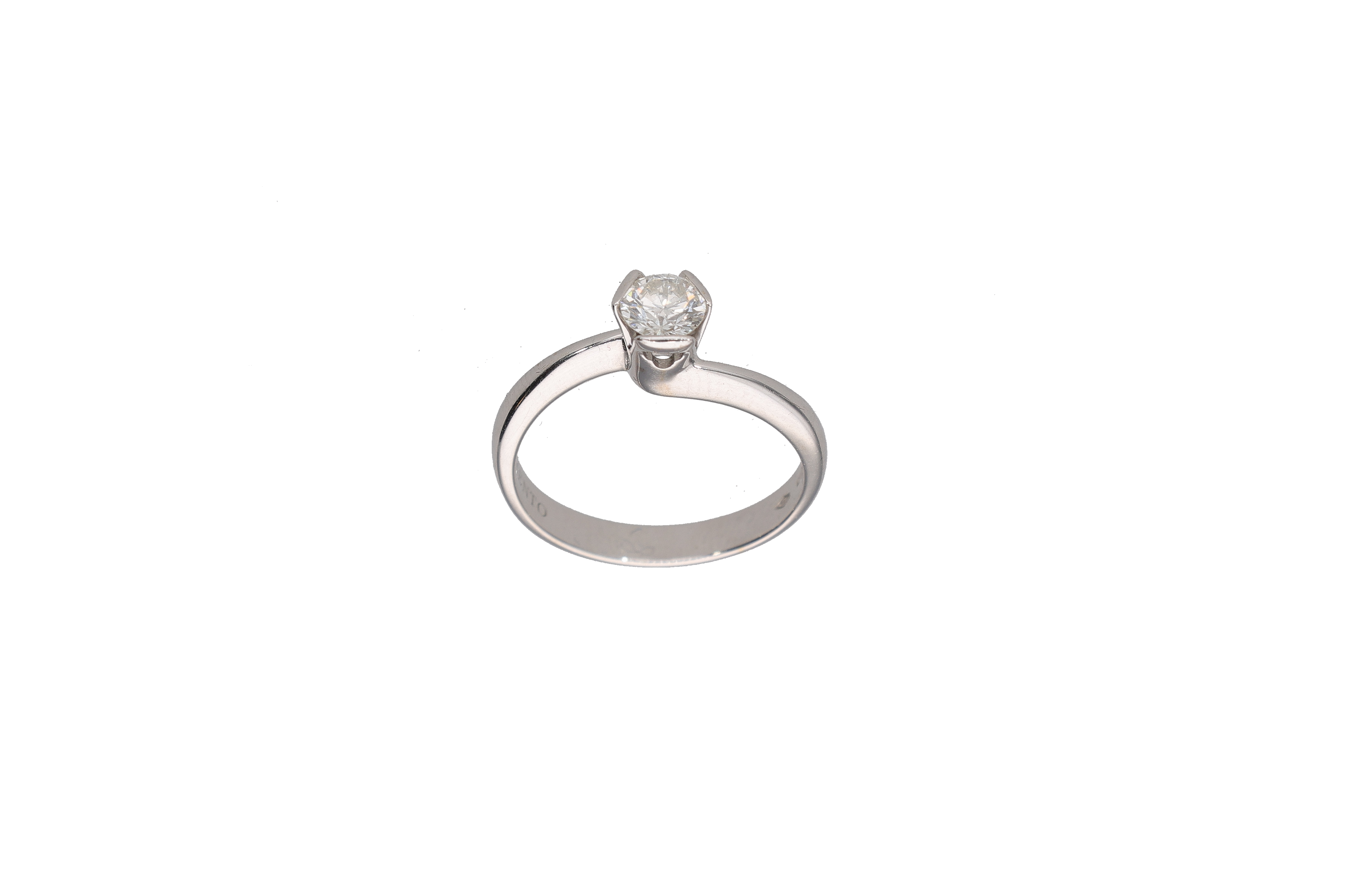 Chimento, anello con diamante - Asta Preziosi