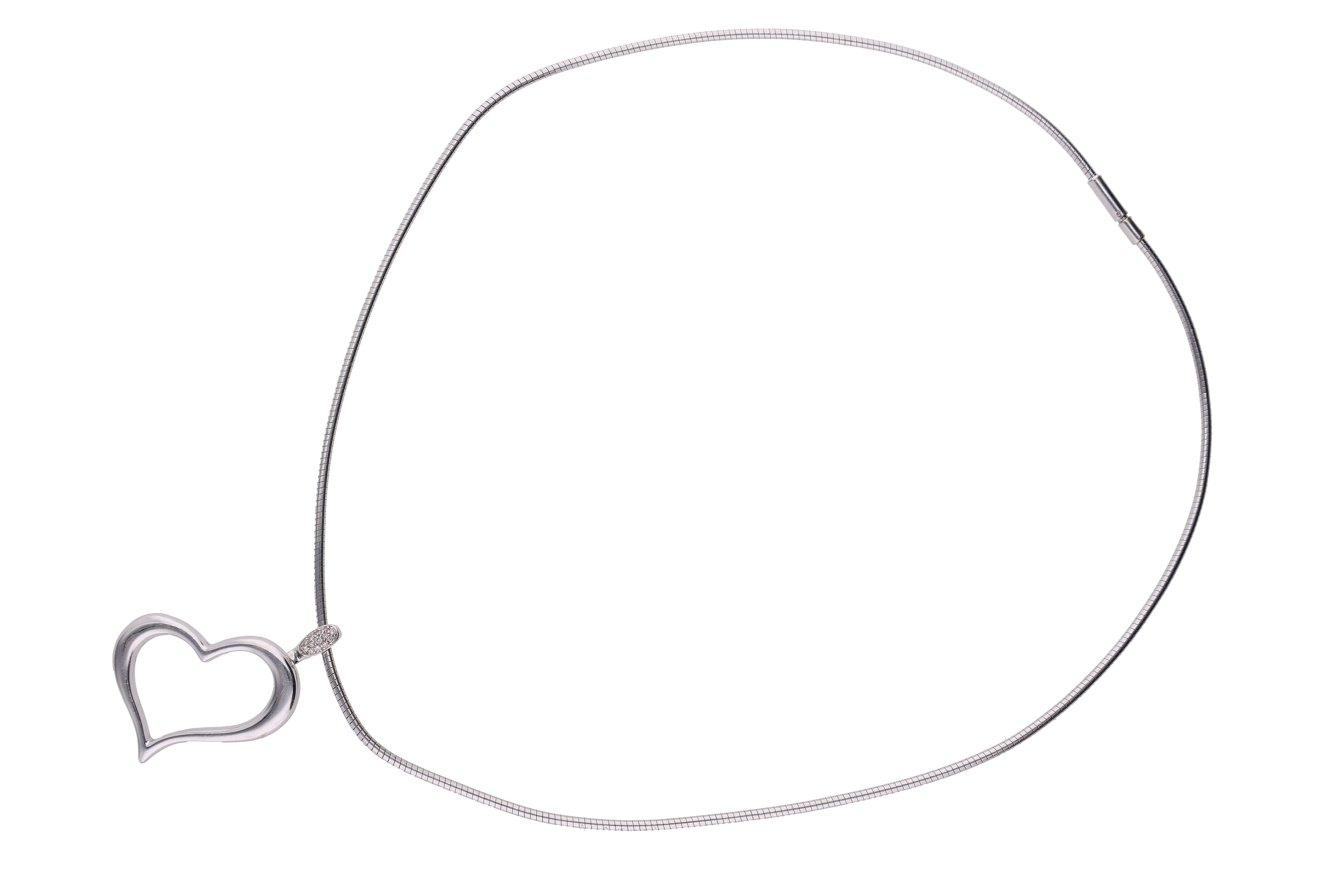 Piaget ciondolo a forma di cuore e collana - Asta Preziosi