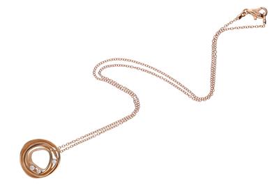A. Cammilli, collier con pendente mobile con diamanti - Asta Preziosi A. Cammilli, collier con pendente mobile con diamanti - Asta Preziosi