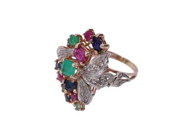 Anello fantasia con diamanti - Asta Preziosi Anello fantasia con diamanti - Asta Preziosi