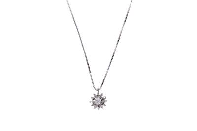 Collana con pendente scorrevole con diamanti - Asta Preziosi Collana con pendente scorrevole con diamanti - Asta Preziosi