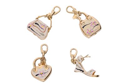 Rosato, 4 charms con smalti policromi, - Asta Preziosi Rosato, 4 charms con smalti policromi, - Asta Preziosi