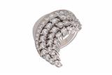 Anello con diamanti - Asta Preziosi