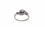 Anello con diamanti e pietra - Asta Preziosi Anello con diamanti e pietra - Asta Preziosi