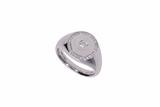 Anello con piccolo cuore e cornice di diamanti - Asta Preziosi Anello con piccolo cuore e cornice di diamanti - Asta Preziosi