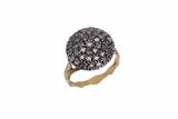 Anello con toppa di diamanti - Asta Preziosi