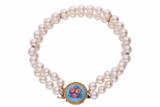 Bracciale a 2 fili di perle coltivate - Asta Preziosi Bracciale a 2 fili di perle coltivate - Asta Preziosi