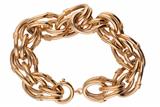 Bracciale a doppie maglie intrecciate - Asta Preziosi