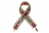 Bracciale con zaffiri, rubini e smeraldi - Asta Preziosi Bracciale con zaffiri, rubini e smeraldi - Asta Preziosi