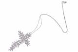 Collier con pendente a forma di croce con diamanti - Asta Preziosi Collier con pendente a forma di croce con diamanti - Asta Preziosi