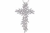 Collier con pendente a forma di croce con diamanti - Asta Preziosi Collier con pendente a forma di croce con diamanti - Asta Preziosi