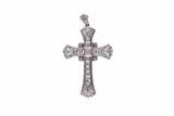 Pendente a forma di croce con diamanti - Asta Preziosi Pendente a forma di croce con diamanti - Asta Preziosi