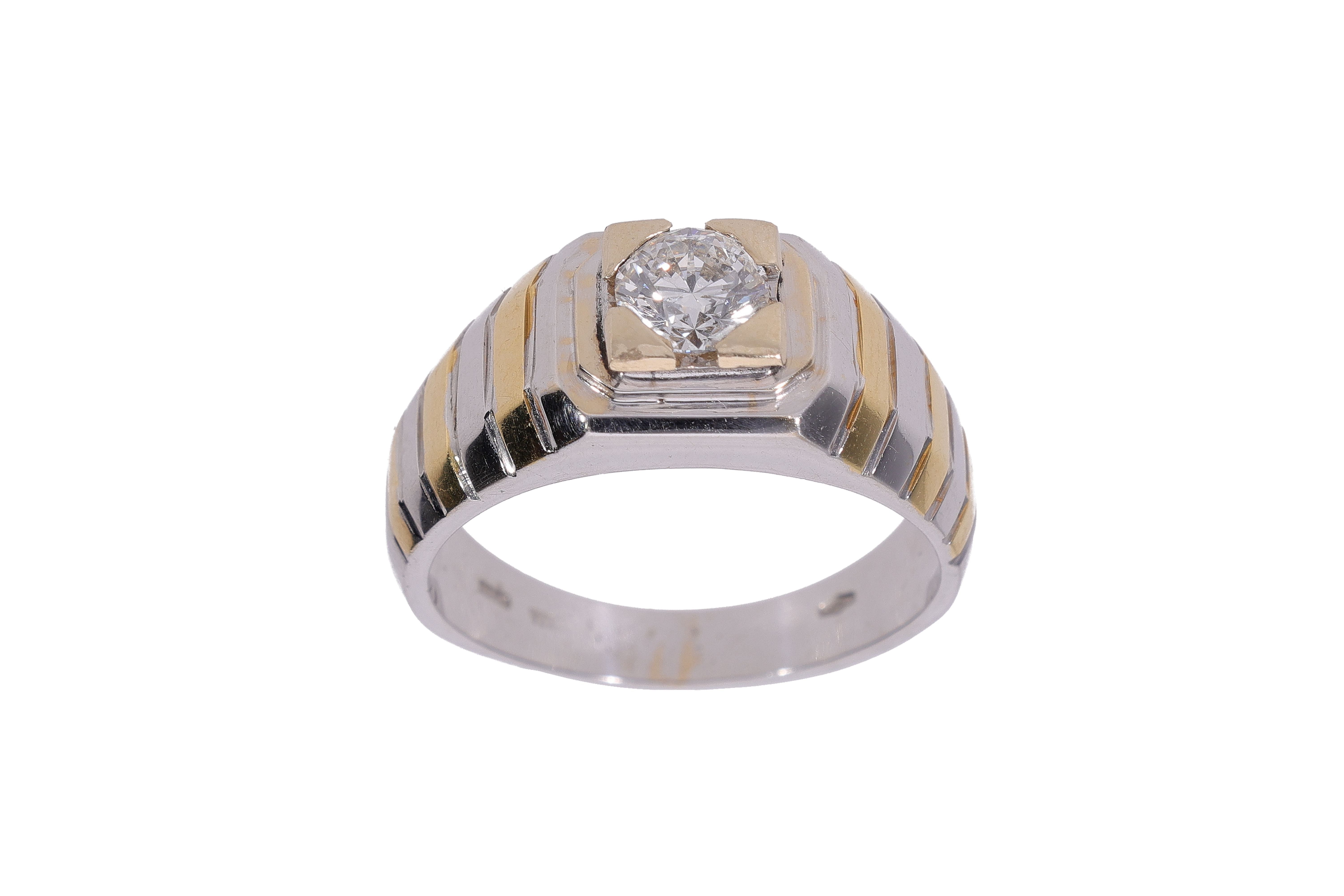 Anello con diamante - Asta Preziosi