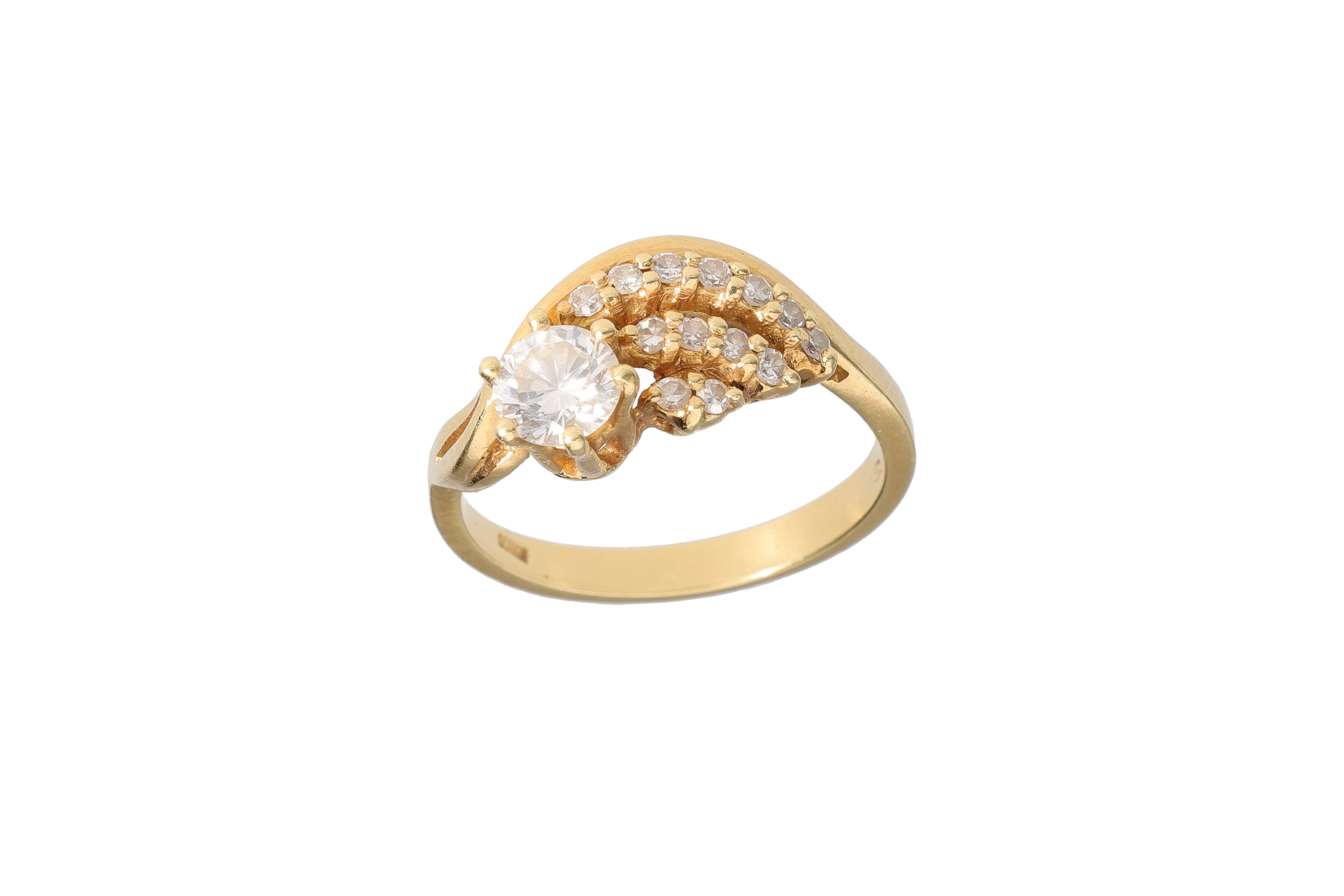 Anello con diamanti - Asta Preziosi