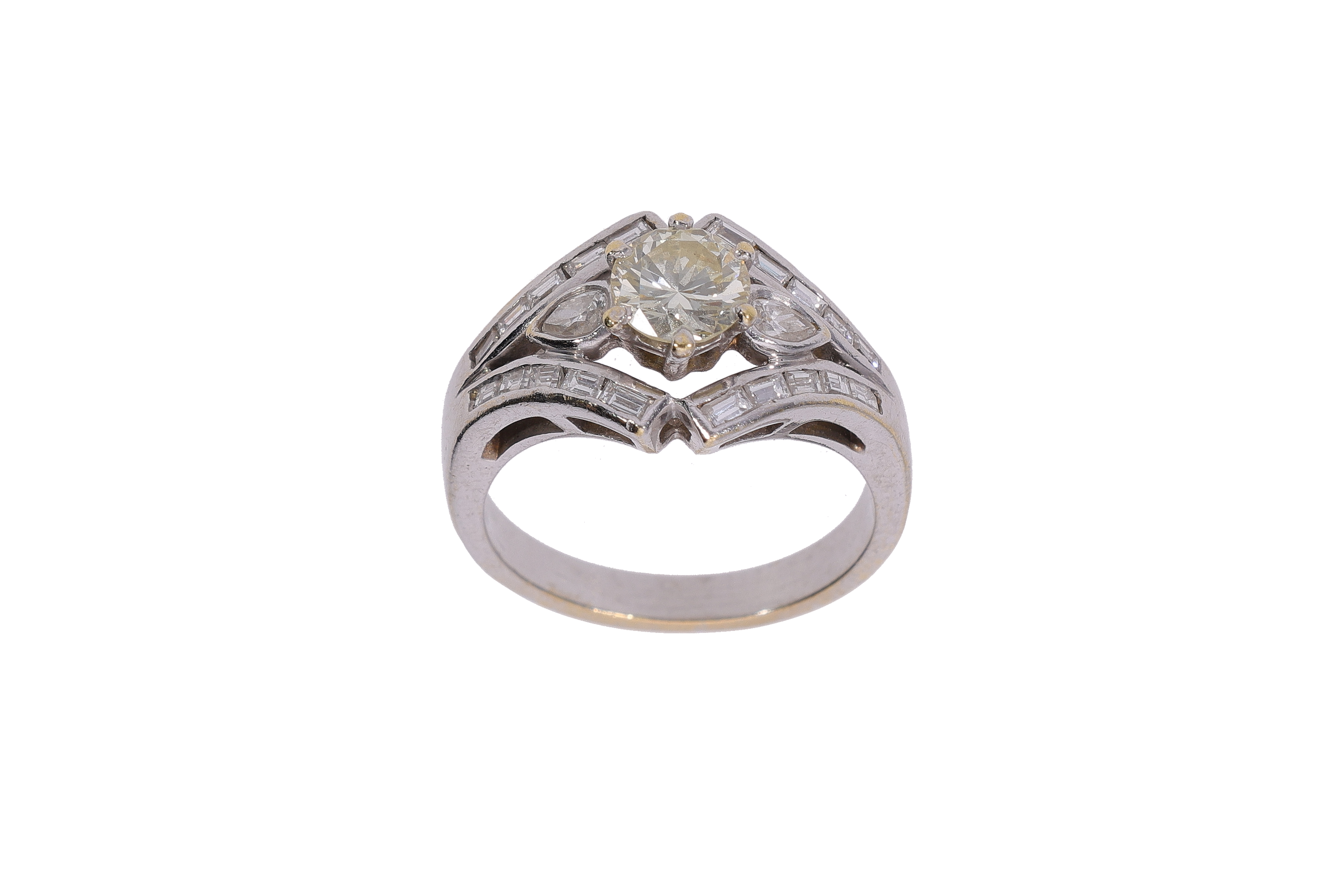 Anello con diamanti - Asta Preziosi