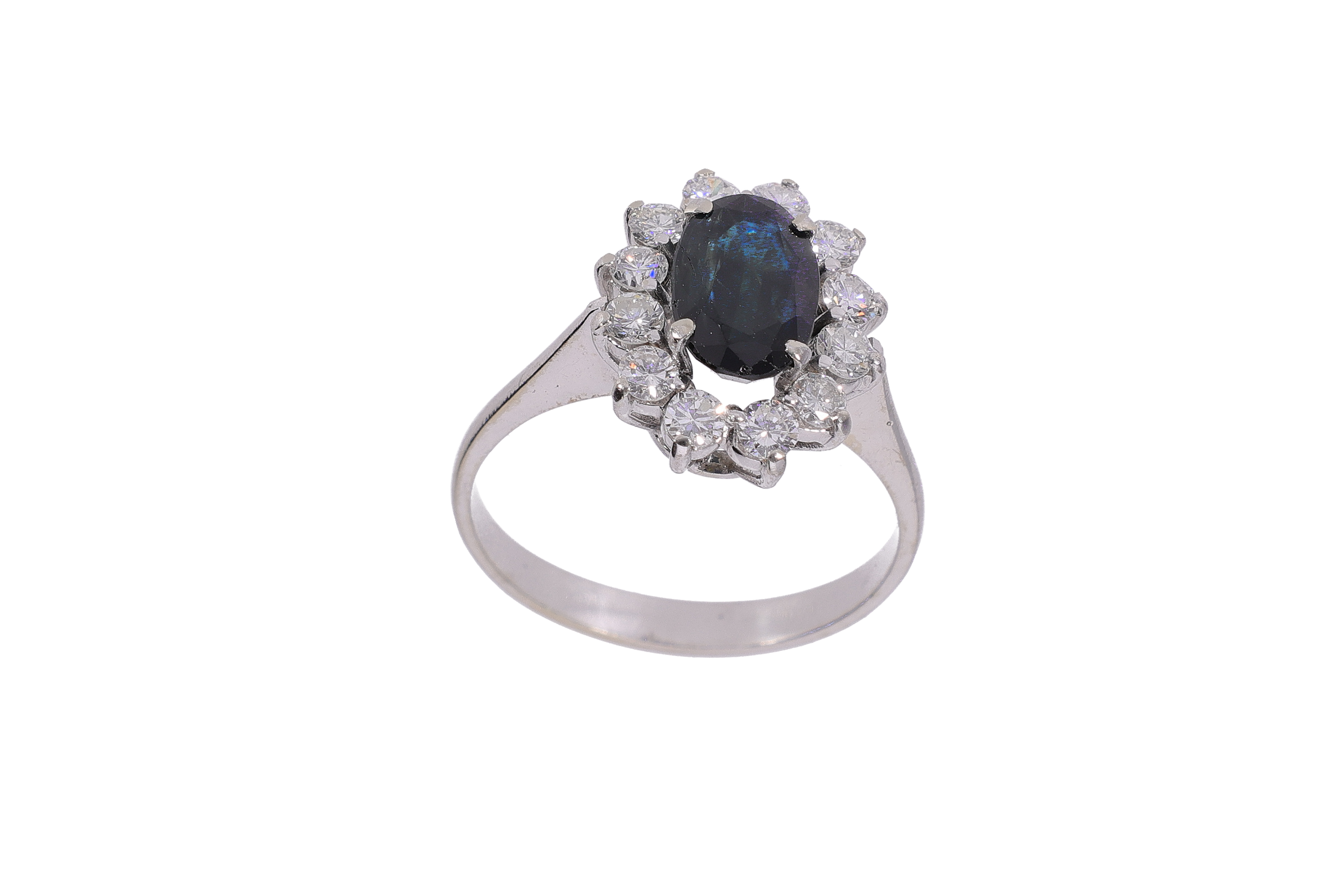 Anello con zaffiro - Asta Preziosi