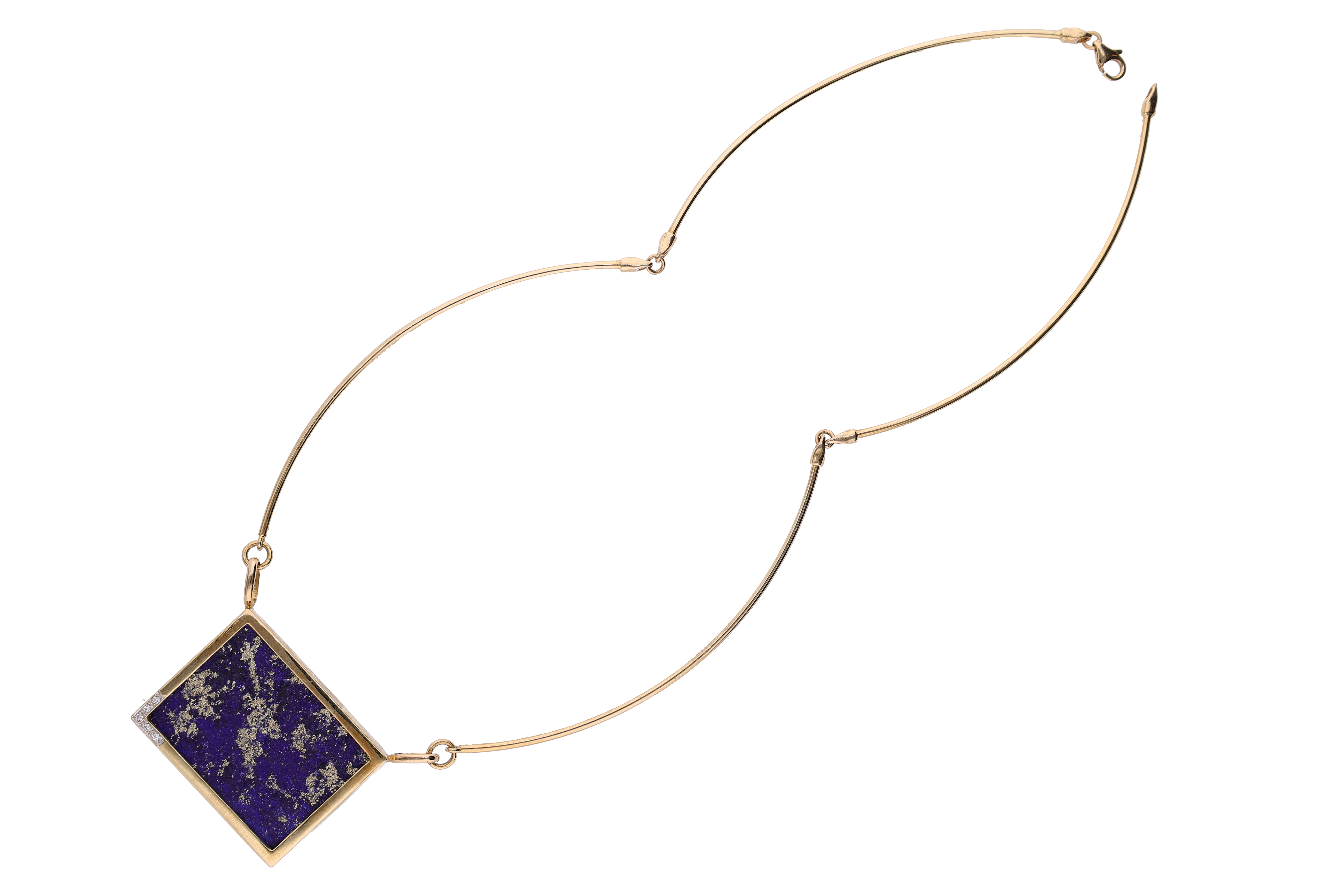 Collier con motivo centrale a forma di rettangolo - Asta Preziosi