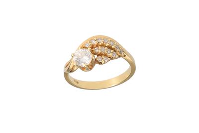 Anello con diamanti - Asta Preziosi