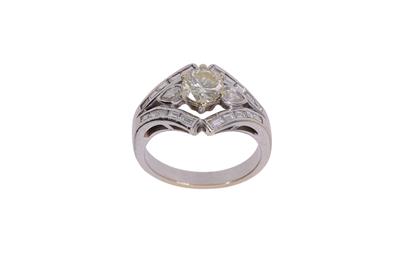 Anello con diamanti - Asta Preziosi Anello con diamanti - Asta Preziosi